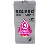 Bolero Banana & Strawberry beverage powder with stevia 3 g - 12 pcs.