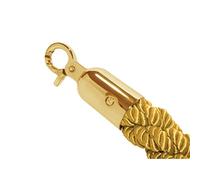 Bolero Barrier Rope 1500X32mm Brass Crowd Control Divider Posts Stands