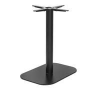 Bolero Black Cast Iron Table Base 720x420x600mm FU548