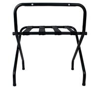 Bolero Black Luggage Rack Durable Steel Round Tube Foldable 650H X 500Wmm