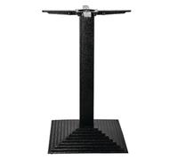 Bolero Cast Iron Step Square Table Base