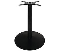 Bolero Cast Iron Table Base for Restaurant and Pub, Black