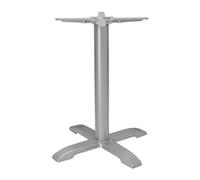 Bolero Cast Iron Table Base Grey