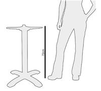 Bolero Cast Iron Four Leg Table Base Restaurant CafпїЅ Dining Bar Clubs Pubs Legs