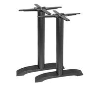 Bolero Cast Iron Twin Leg Table Base (2 pack)