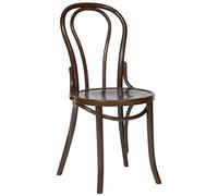 Fameg Bentwood Bistro Side Chairs Walnut Finish (Pack of 2)