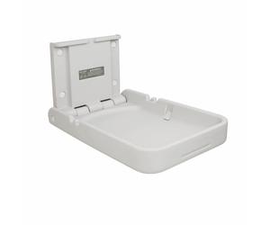 Bolero Changing Station in Beige - Plastic - Vertical - 450 x 550 x 860 mm