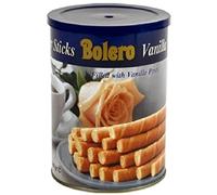Bolero Chocolate TIN Wafer Sticks Vanilla, 400g