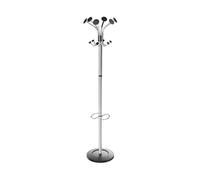 Bolero Chrome/Black Coat Stand - PMCLASS