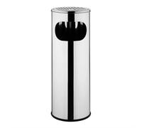 Bolero Cigarette Bin Large Sturdy Outdoor Smoking Area Ash Holder 12L 588x209mm