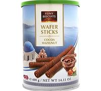 Bolero Cocoa/Hazelnut Wafer Sticks Tin 400g