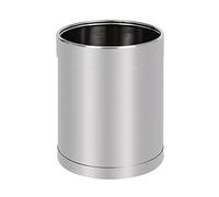 Bolero Commercial Round Stainless Steel Waste Paper Bin 10.2Ltr CF130