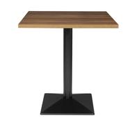 Bolero Complete Square Table 700mm - Outdoor Garden, Patio, Restaurant, Café Furniture Table CH992