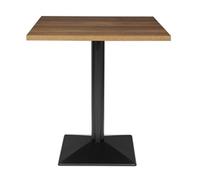 Bolero Complete Square Table 700mm - Outdoor Garden, Patio, Restaurant, Café Furniture Table CH992