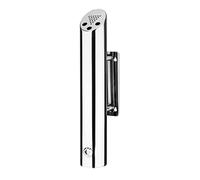 Bolero Cylinder Wall-Mounted Ashtray - Stainless Steel Cigarette Holder