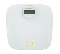 Bolero Digital Bathroom Scale 180kg, White | Delivers instant, accurate weight readouts for hotel guests, suited for heavy-duty commercial hospitality environments.