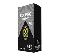 Bolero - Energy Mango - Box of 6 Sachets (6x7g) sugar-free instant flavoured energetic drink.