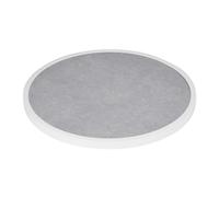 Bolero Fibre Glass Round Table Top Grey Stone Effect 580mm DL485