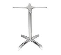 Bolero Flip Top Aluminium Table Base Aluminium with New Useful Features
