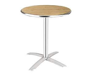 Bolero Flip-Top Table Ash 720X600mm Restaurant Bar CafпїЅ Commercial Outdoor