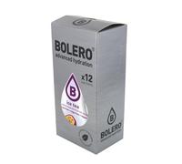 Bolero Ice Tea Passion Fruit - Box of 12 Sachets (12x3g) sugar-free, fresh drink with vitamin C.