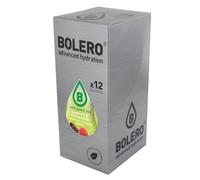 Bolero - Iced Green Tea Raspberry+Pomegranate - Box of 12 Sachets (12x8g) makes 18L. of sugar-free drink