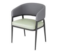 Bolero Meridian Interior Chairs - Pistachio Grey (2 pack)