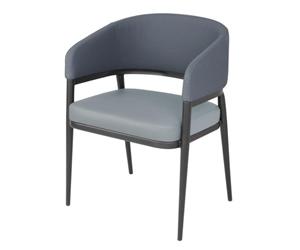Bolero Meridian Interior Chairs - Stone Blue (2 Pack)