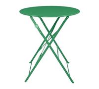 Bolero Perth Forest Green Pavement Style Round Table 600mm