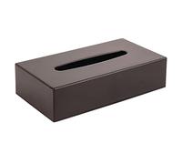 Bolero Black Rectangular Tissue Holder Plastic Hotels Guesthouses Clubhouses
