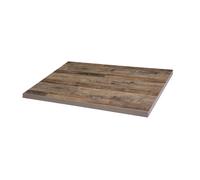 Bolero Pre-Drilled Rectangular Table Top Urban Dark 1100(W) x 700(D)mm - DT440
