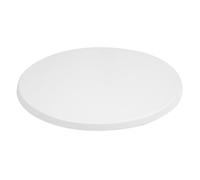 Bolero Pre-drilled Round Tabletop White 600mm - GG645