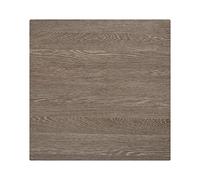 Bolero Pre-drilled Square Table Top in Wenge Grain for Indoor - 700 mm