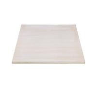 Bolero Pre-drilled Square Table Top Vintage White 700mm - CY951