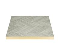 Bolero Pre-Drilled Table Top Chevron Design, 700mm