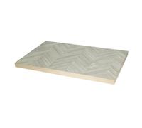 Bolero Rectangular Table Top Chevron Design 1100x 700mm