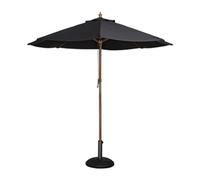 Bolero Round Parasol 2.5m Diameter Black