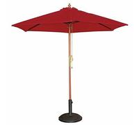 Bolero Round Parasol 3m Diameter Red