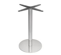 Bolero Round Table Base Stainless Steel, 680x400mm