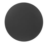 Bolero Round UV Resistant Outdoor Table Top 600mm FU531, Matte Black | Hygienic, weatherproof dining surface wipes clean easily to simplify maintenance on busy commercial patios.