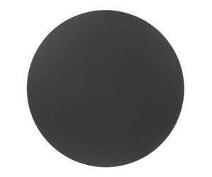 Bolero Round UV Resistant Outdoor Table Top 600mm FU531, Matte Black | Hygienic, weatherproof dining surface wipes clean easily to simplify maintenance on busy commercial patios.