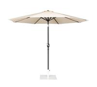 Bolero Seville Round Parasol Umbrella 3m Diameter Cream - Ideal for Patios Outdoor Sun FU503