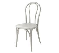 Bolero Soho Bentwood Style Resin Chairs Limewash (4 Pack)