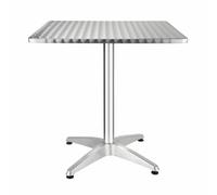 Bolero Square Bistro Table 700mm Outdoor Catering Pub Garden Cafe Bar CG834