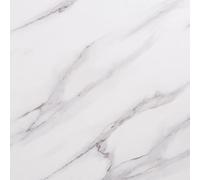 Bolero Square Pre-Drilled Wood Table Top DT446, 700mm Marble Effect