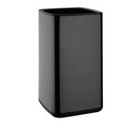 Bolero Square Waste Bin Polypropylene 7Ltr HX259, Titanium Black