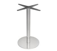 Bolero Round Table Base Stainless Steel, 680x400mm