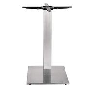 Bolero Stainless Steel Square Table Base for Cafe and Dining, Child
