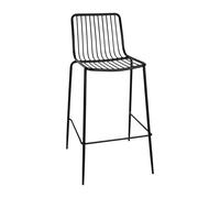 Bolero Steel Wire High Stools Black (Pack of 4) - FB875