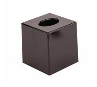 Hotel Complimentary Black Cube Tissue Holder